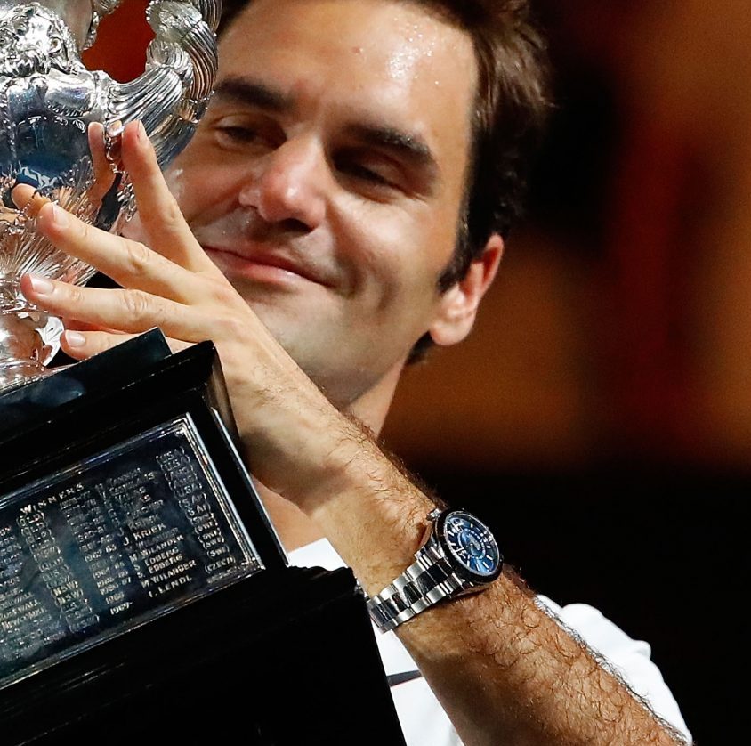 Roger Federer y Rolex