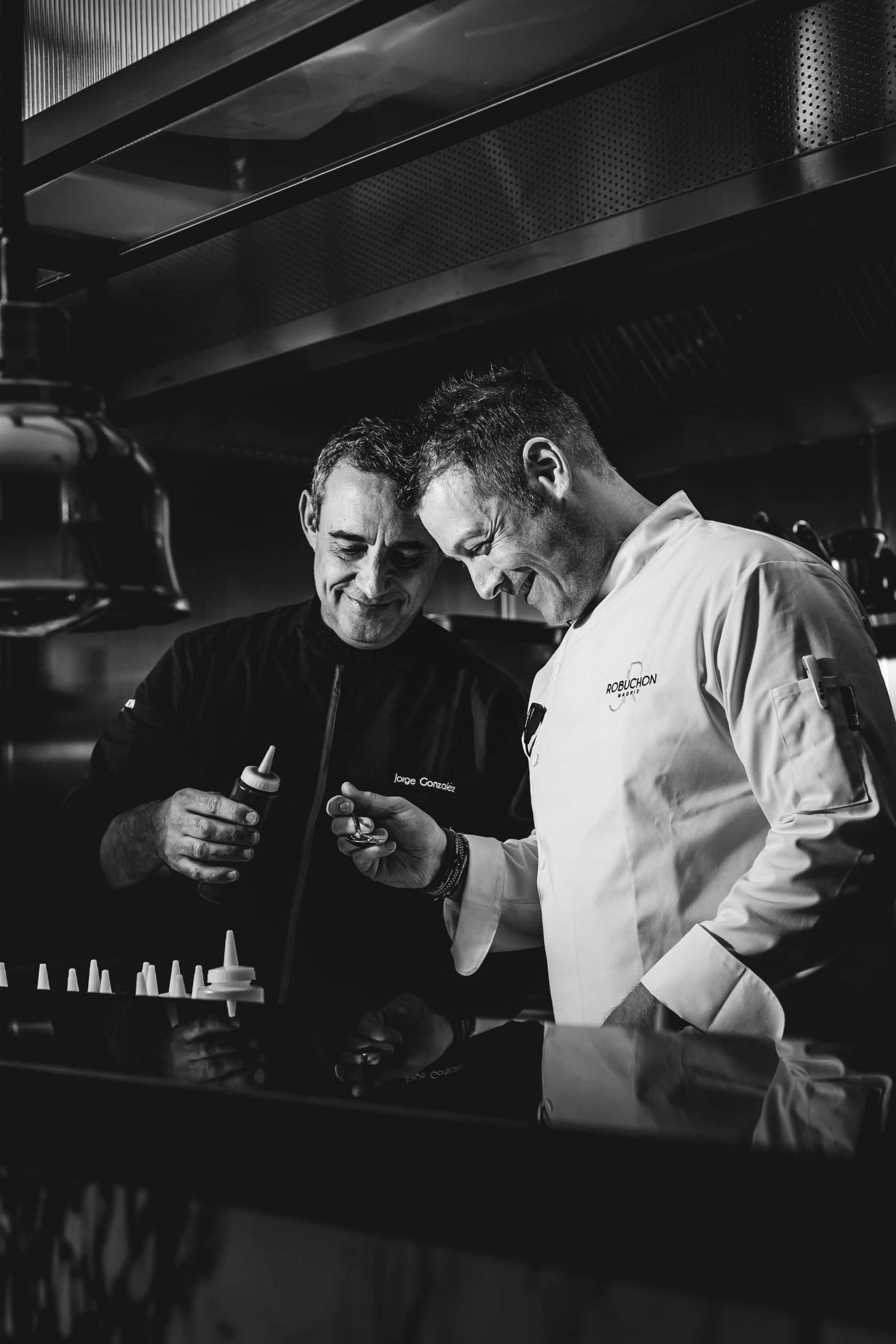 Parte del equipo de cocina