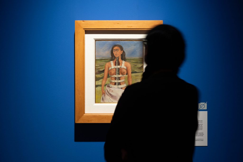 Cuadro de Frida Kahlo en la Fundación Casa de México