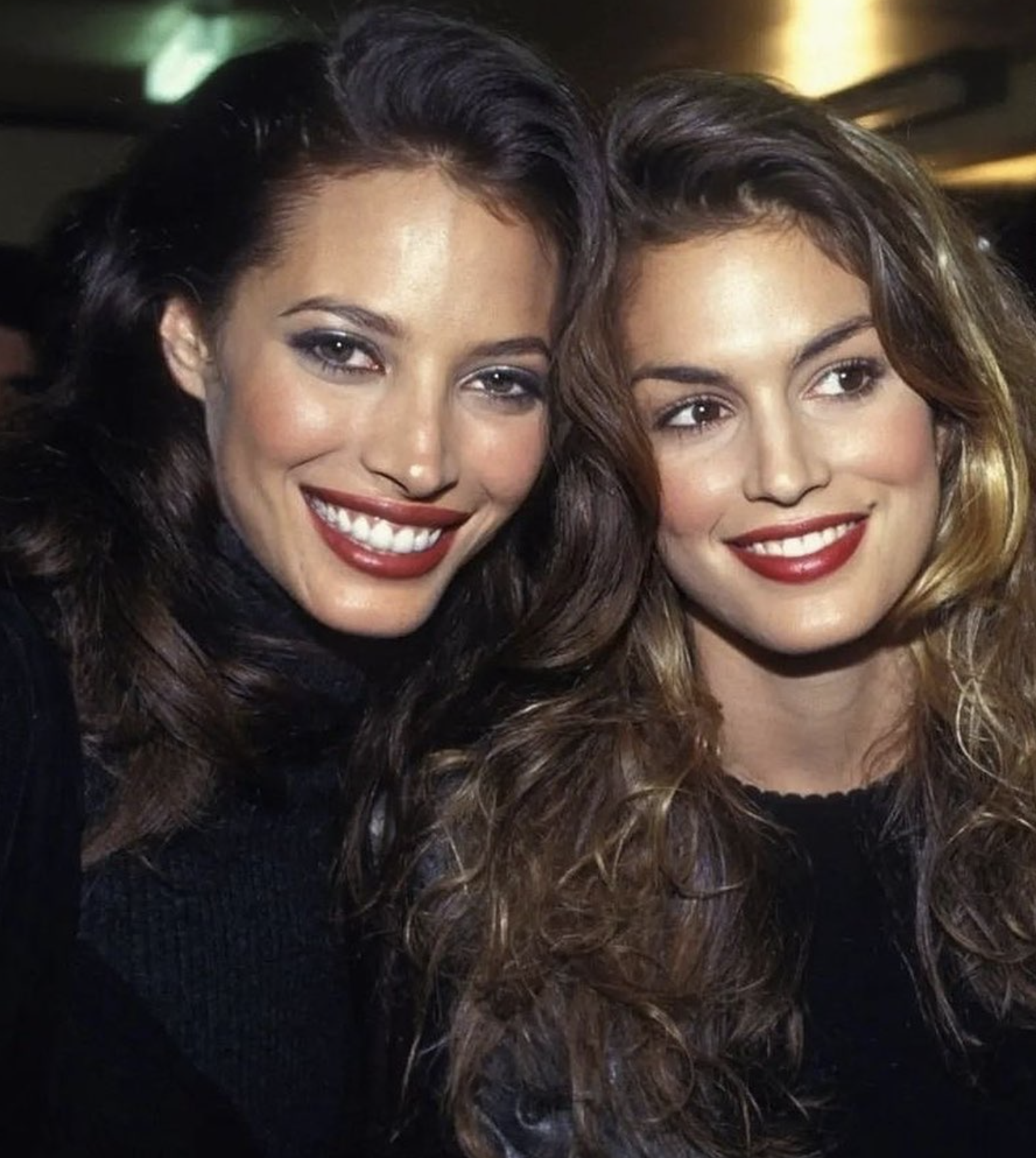 Christy Turlington y Cindy Crawford