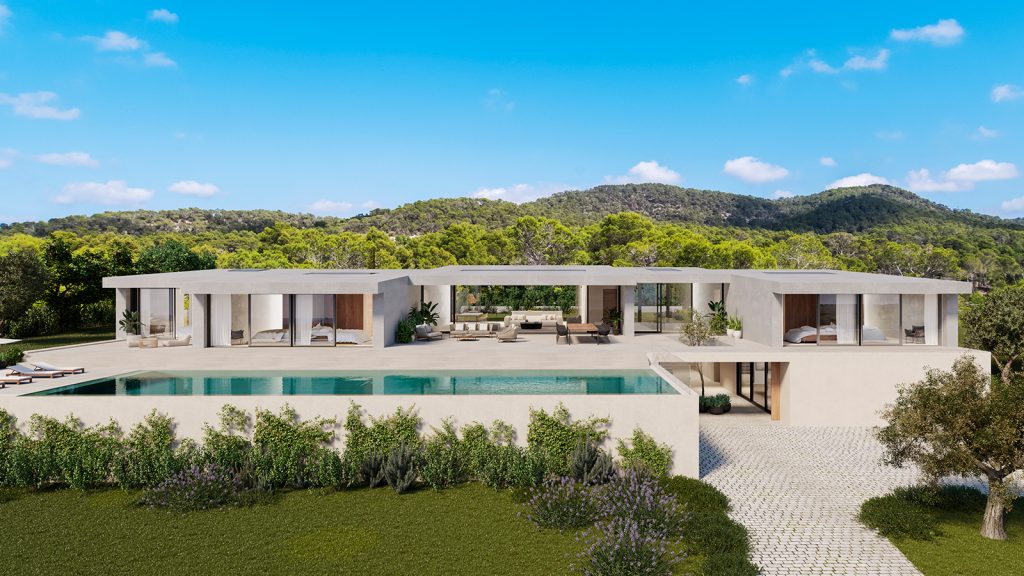 Una de las villas de Sabina Ibiza