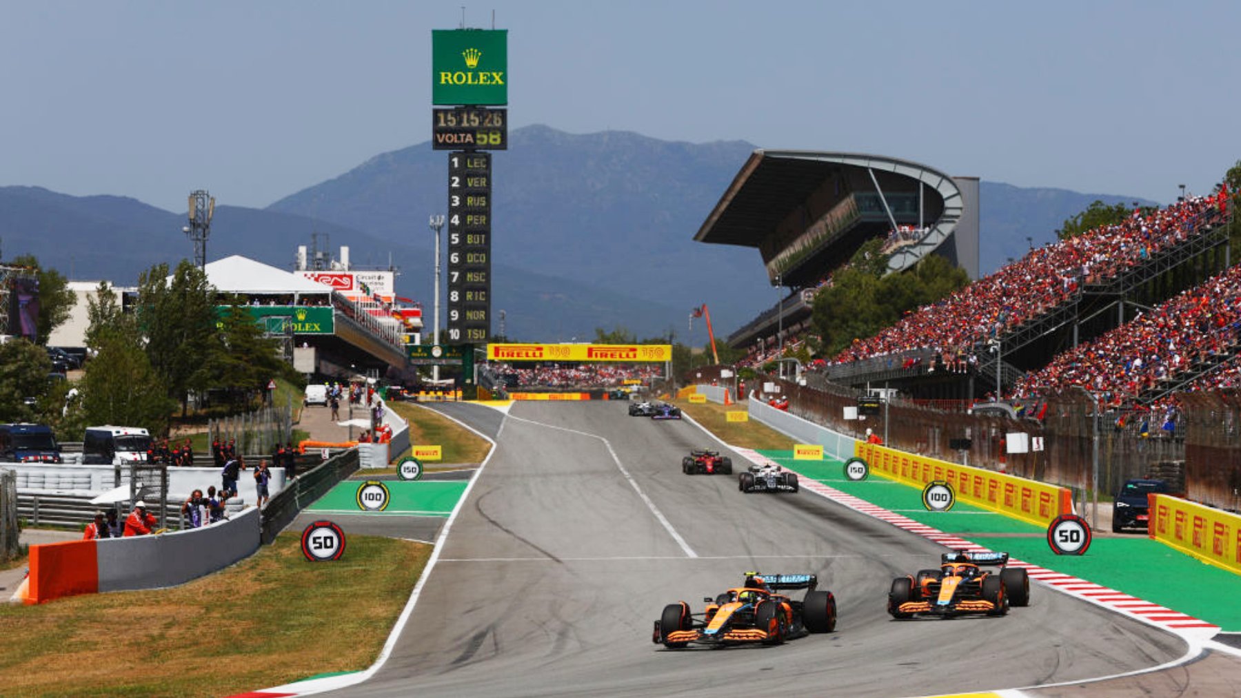Norris y Ricciardo, Fórmula 1