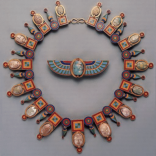 Collar y broche Egipto subasta Sotheby's
