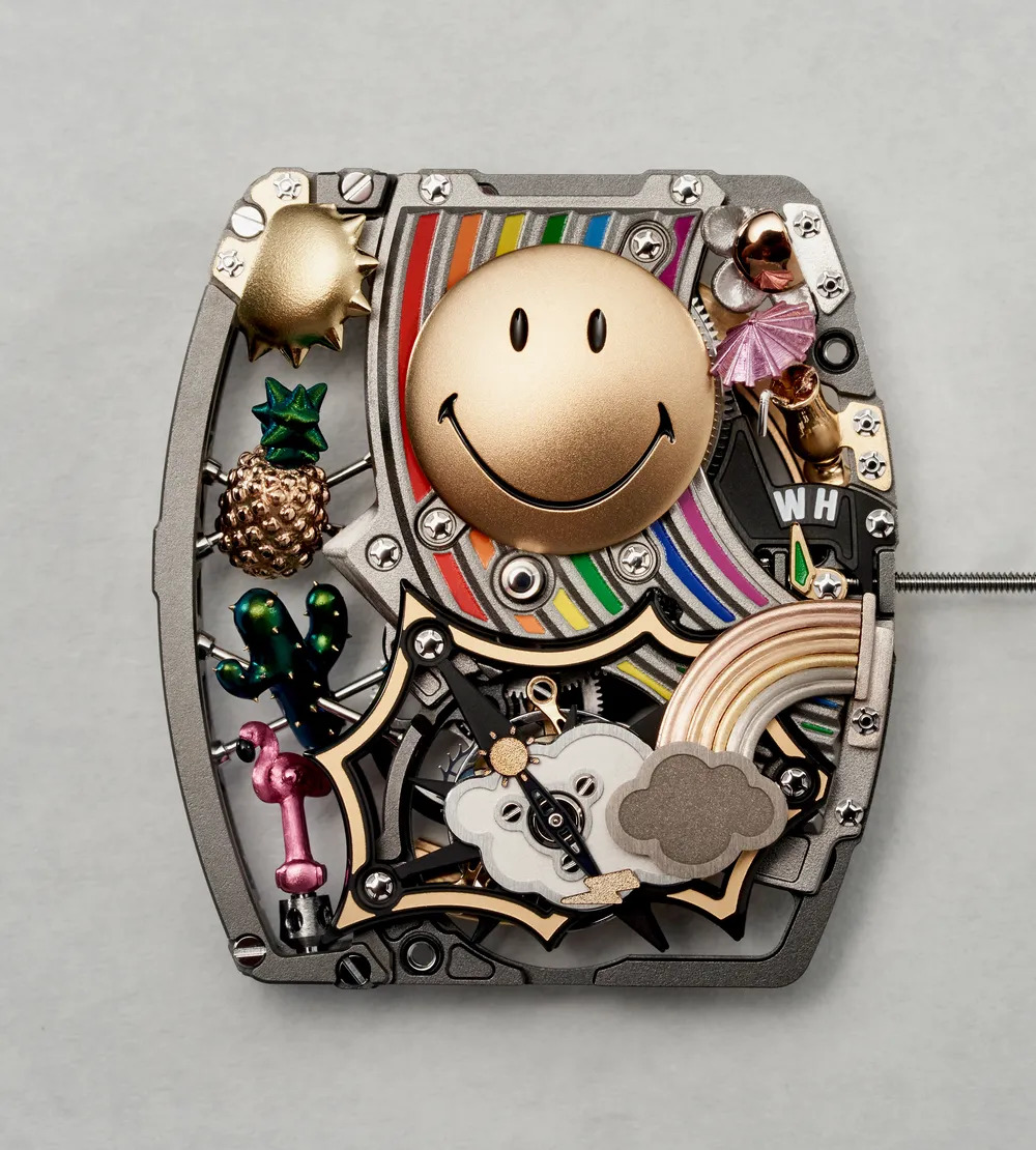 Reloj Richard Mille smiley emoji face