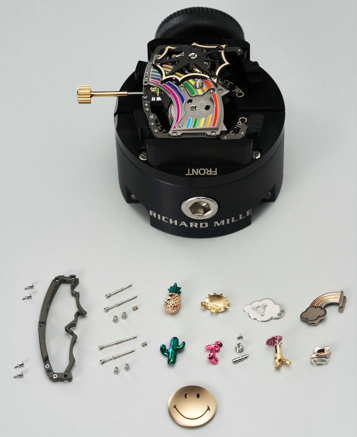 Reloj Richard Mille smiley emoji face