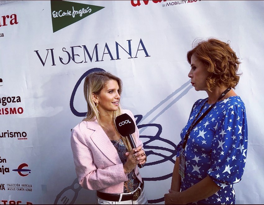 COOL entrevistando a Agatha Ruiz de la Prada en Zaragoza