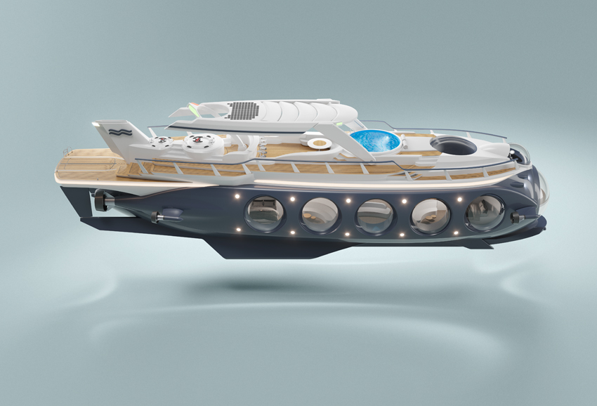Yate-submarino