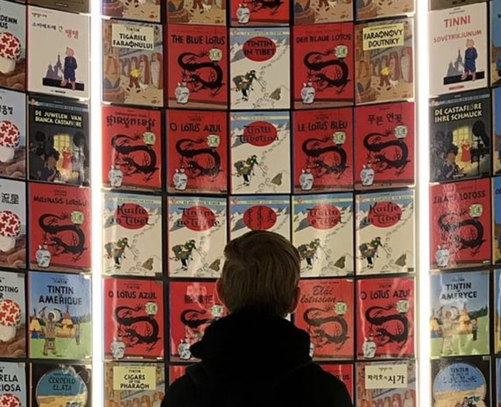 Exposici&oacute;n Tintin