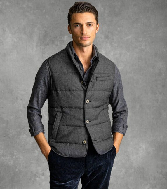 The Cortina Button Vest