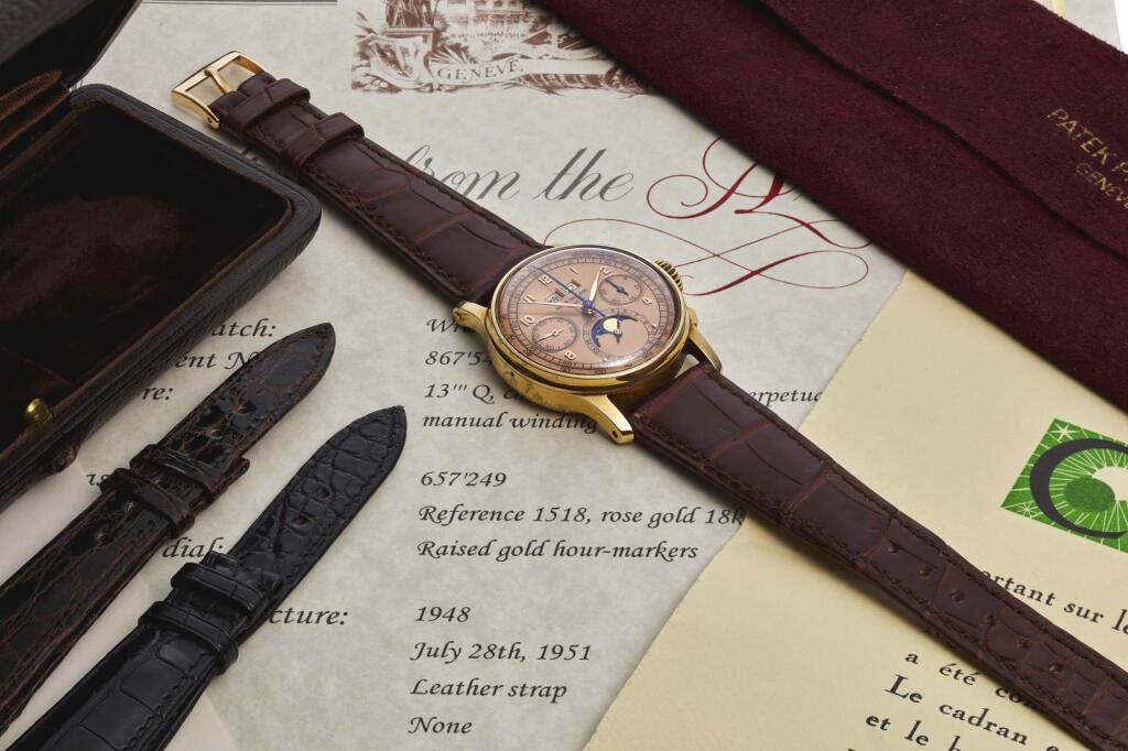 Patek Philippe Pr&iacute;ncipe Mohammed Tewfik A. &ldquo;TA&rdquo; Toussoun de Egipto &ldquo;Rosa sobre rosa&rdquo; Ref. 1518