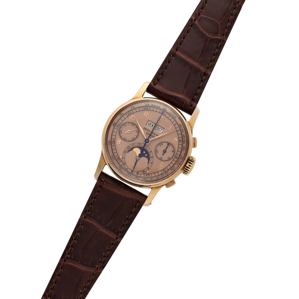 Patek Philippe Pr&iacute;ncipe Mohammed Tewfik A. &ldquo;TA&rdquo; Toussoun de Egipto &ldquo;Rosa sobre rosa&rdquo; Ref. 1518