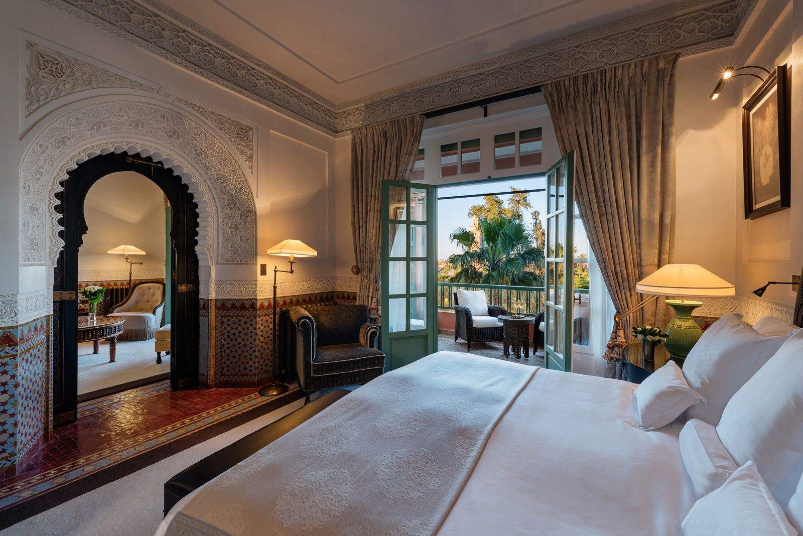 Una de las suites de La Mamounia