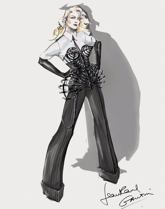Bocetos Jean Paul Gaultier