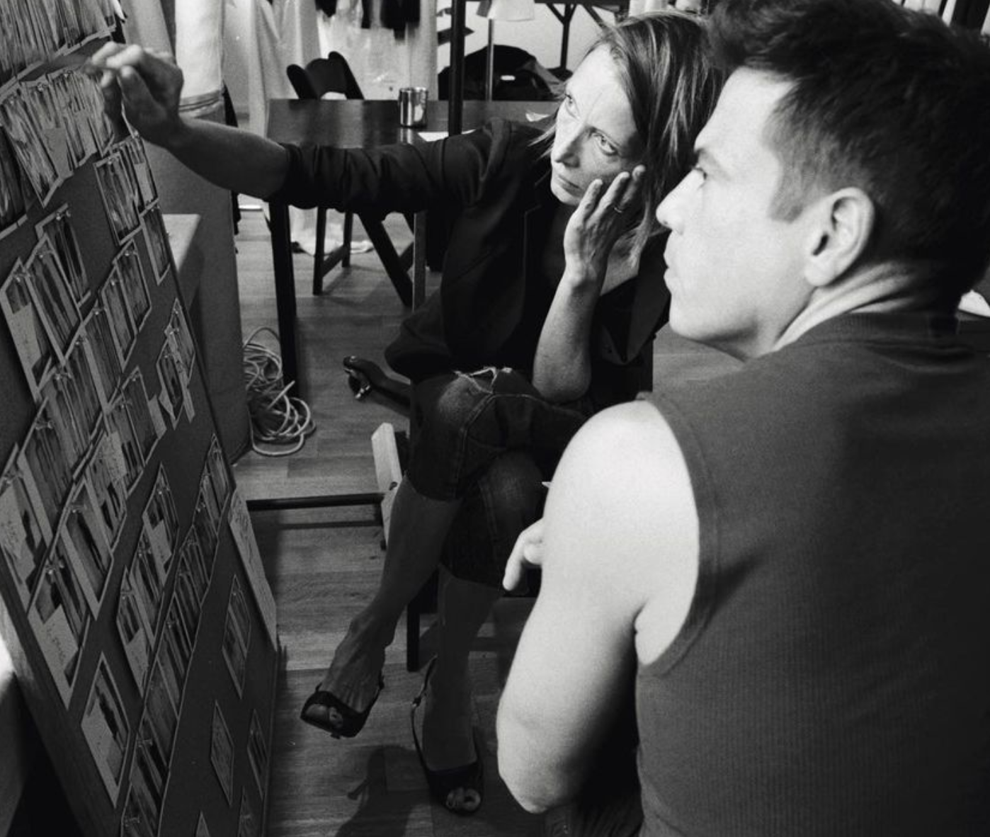 Narciso Rodriguez en su taller