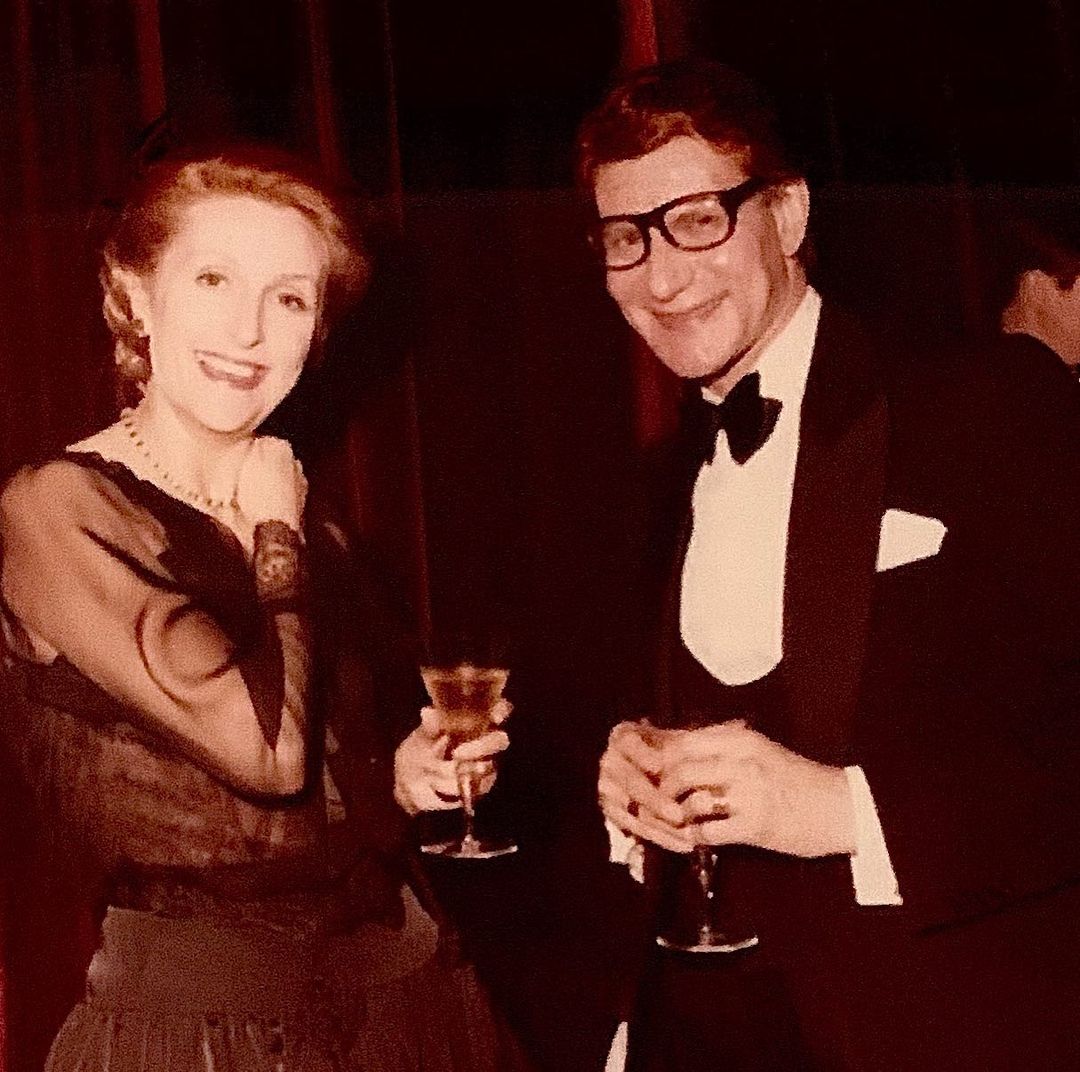 Yves Saint Laurent y la Duquesa de Cadaval