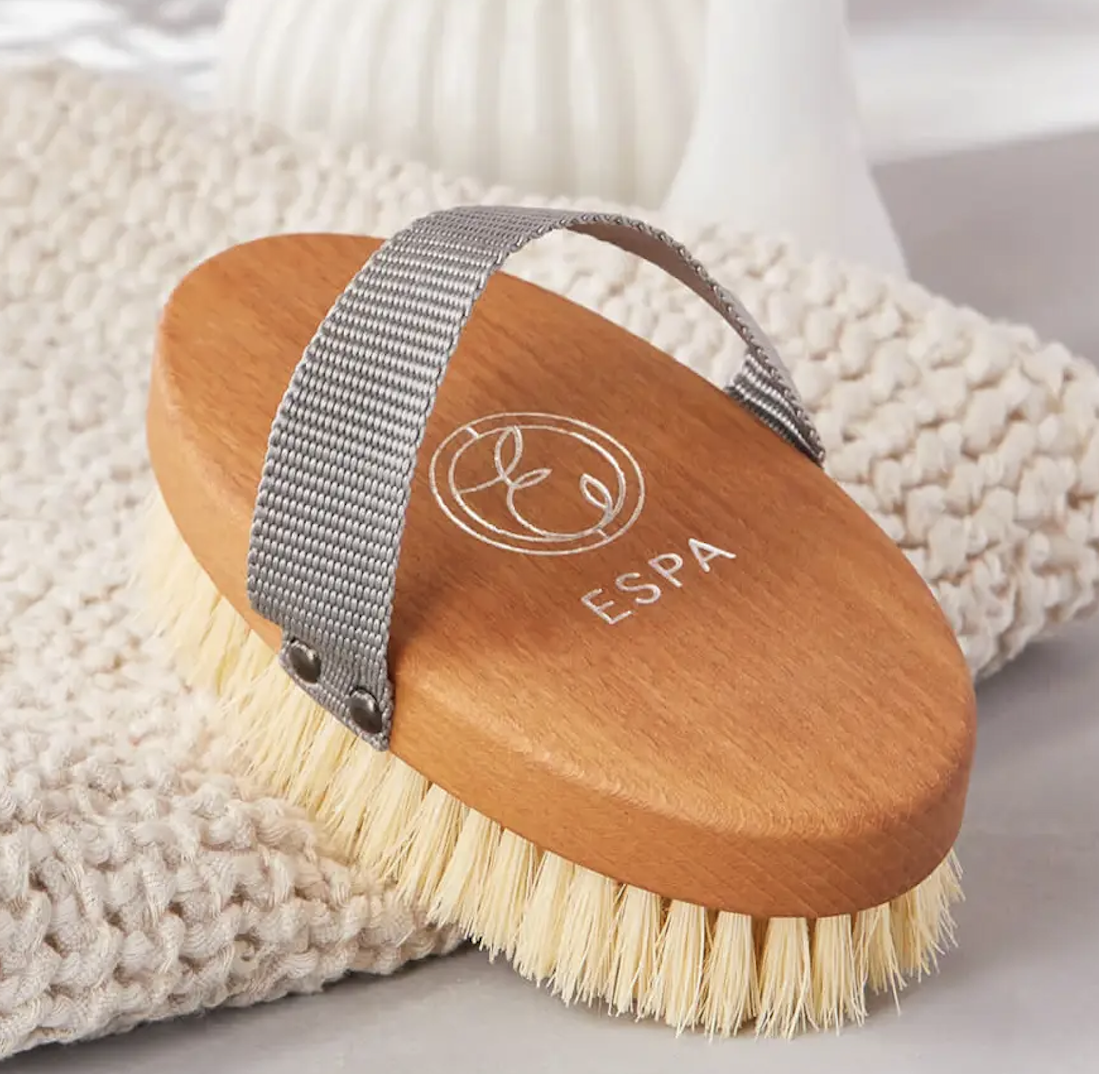 Cepillo exfoliante en seco