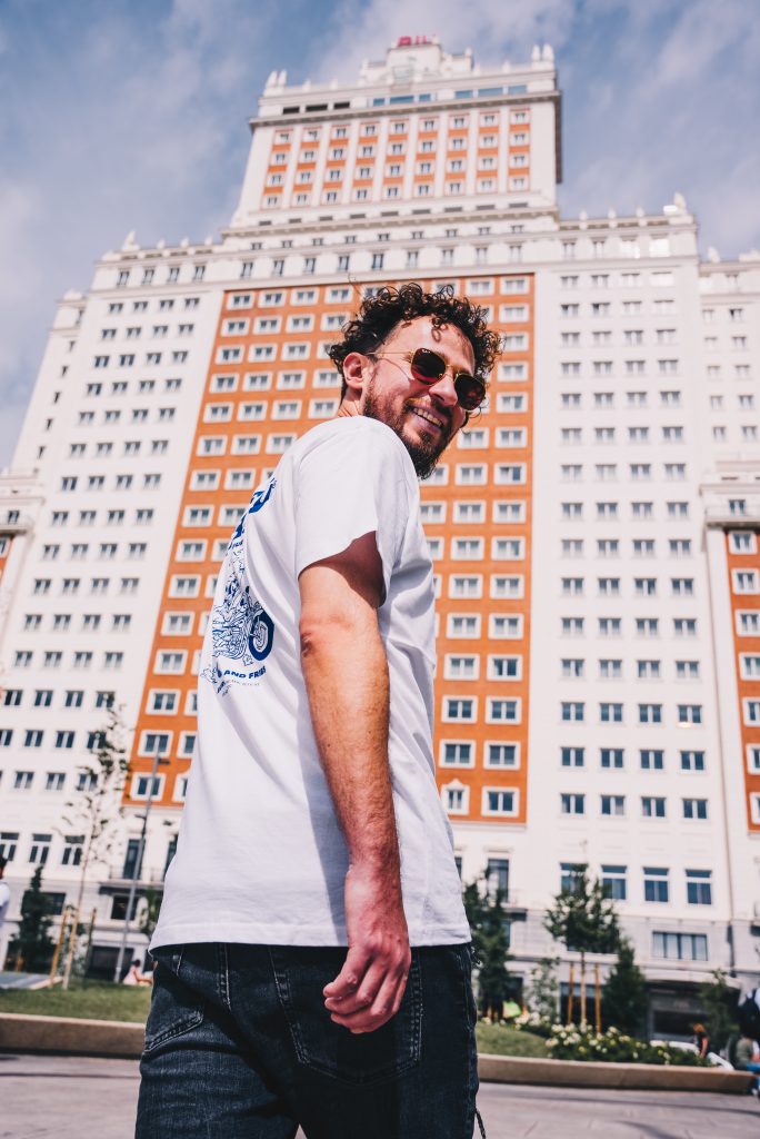 Luisito Comunica en Plaza España, Madrid