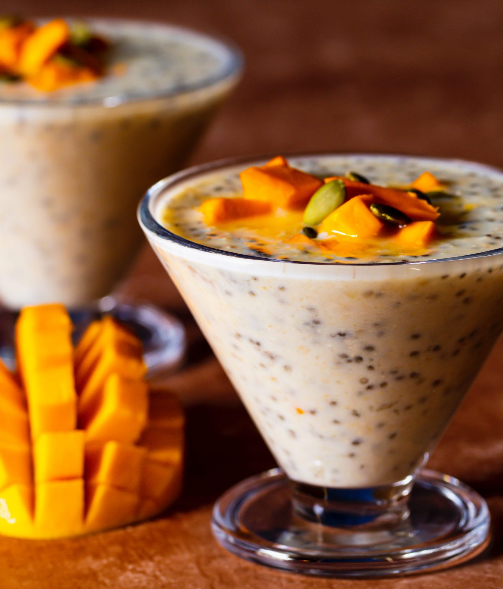 Postre de mango