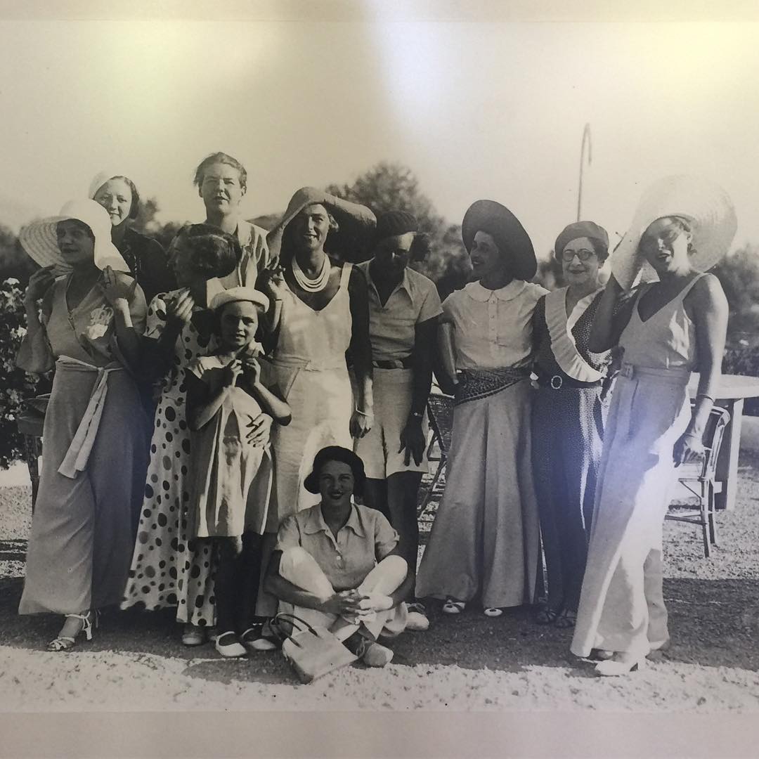 Parte de los huéspedes del Hotel Formentor