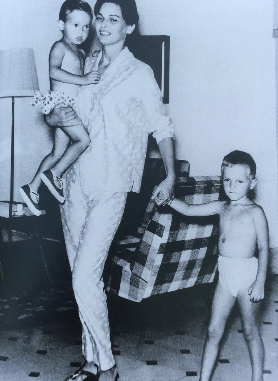 Lucía Bosé en el Hotel Formentor en 1958