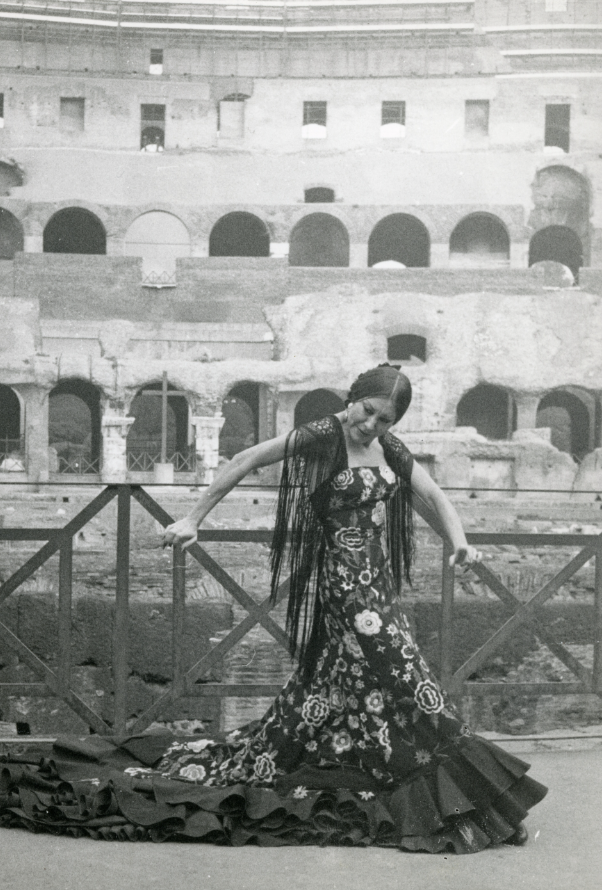Blanca del Rey en Roma