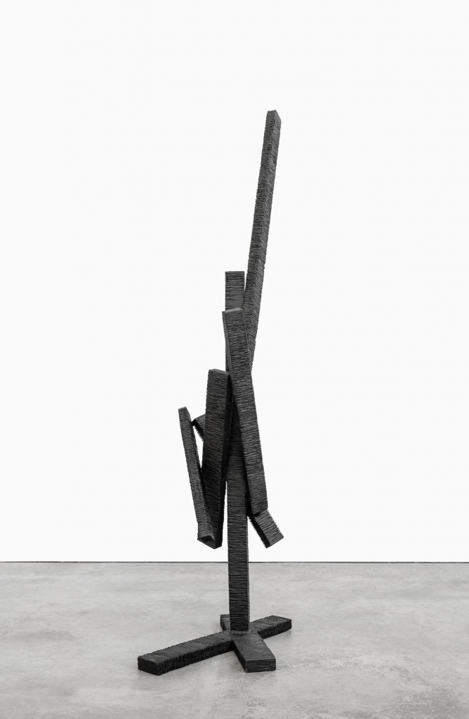 La escultura David Rodr&iacute;guez Caballero