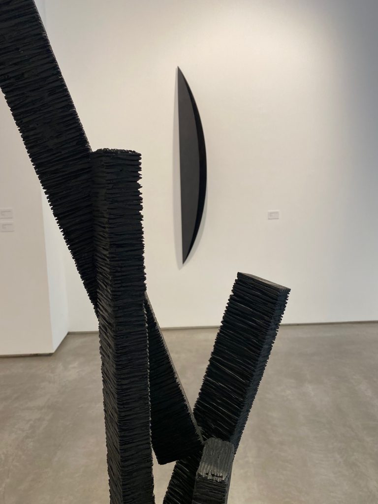Piezas de la exposici&oacute;n en Barcelona de David Rodr&iacute;guez Caballero