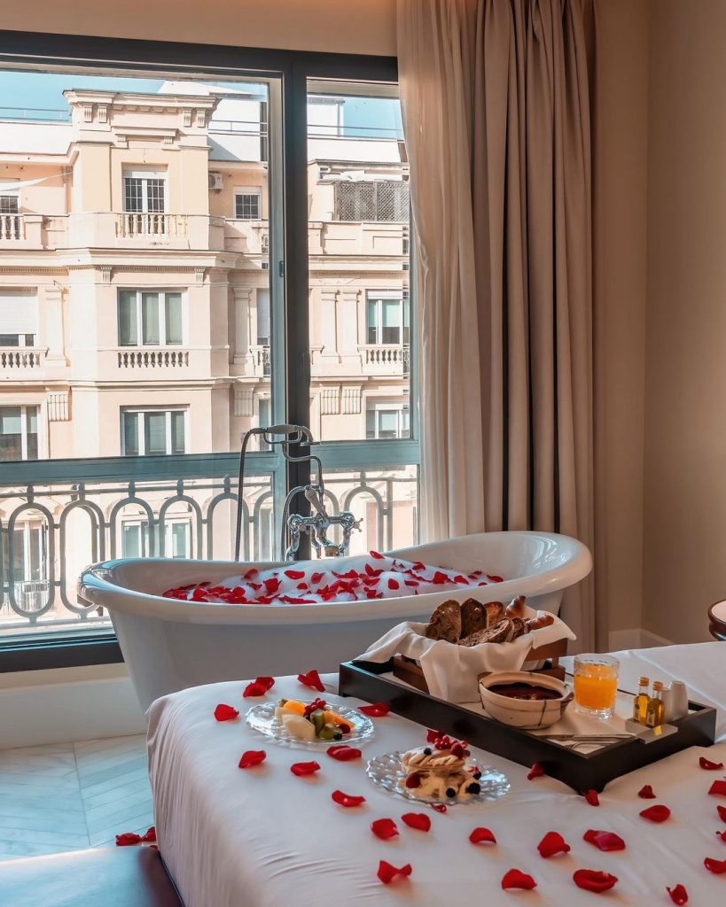 Vista desde una suite en el BLESS hotel Madrid