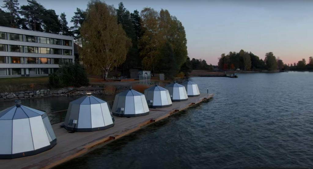 IGLUX del Hilton en Helsinki