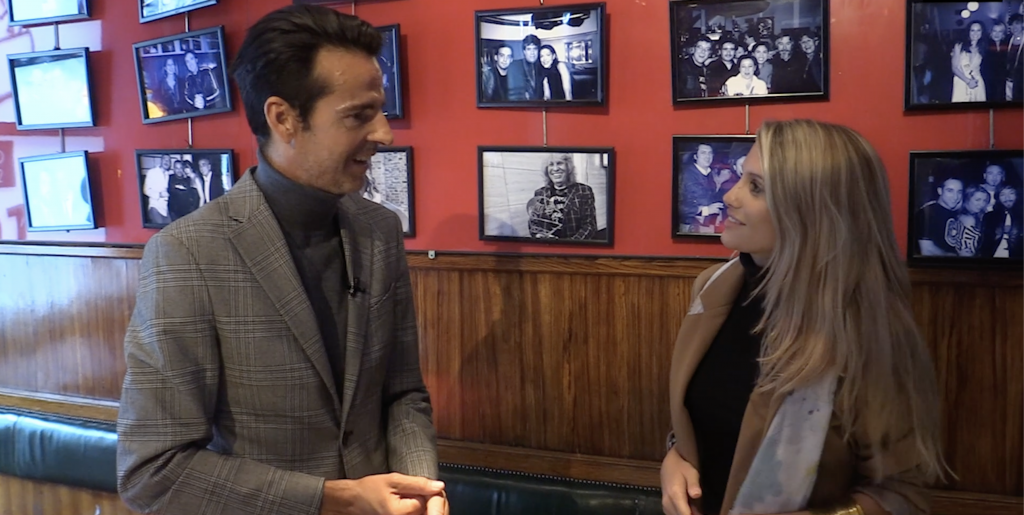 Fina Grosso y Ra&uacute;l Carmona en Museo Chicote