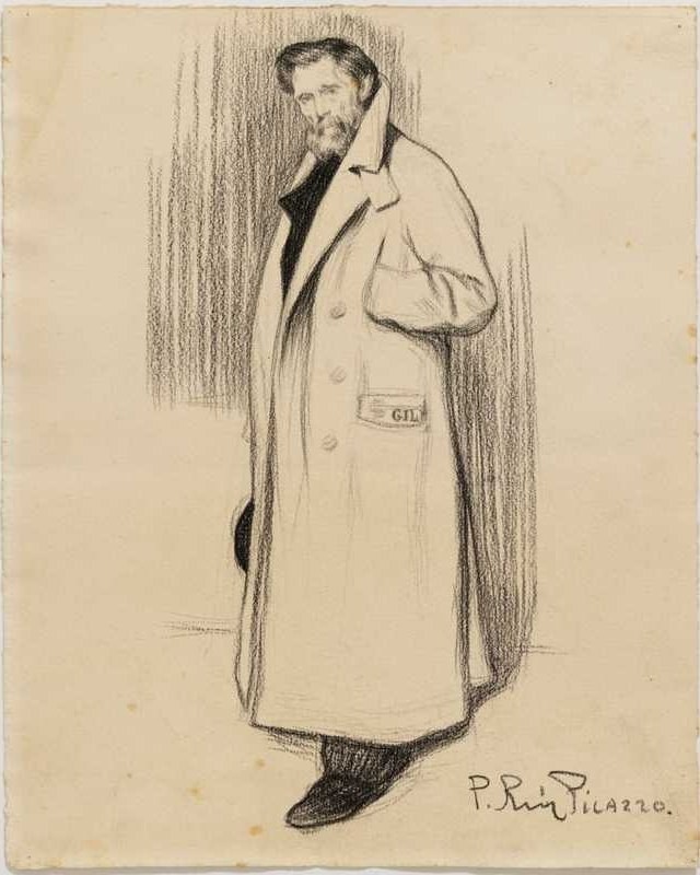 "El padre del artista" Jos&eacute; Ruiz 1899)