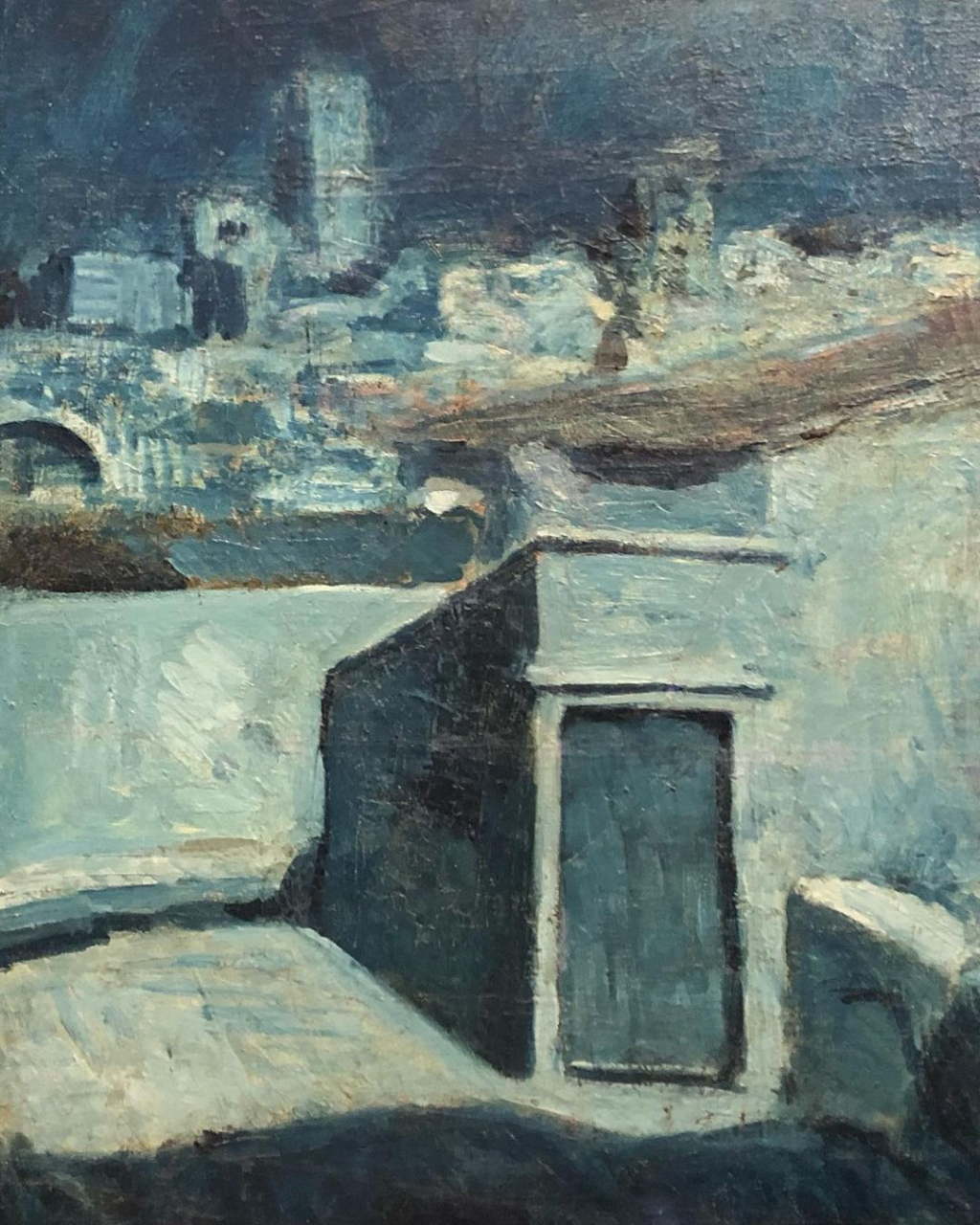 "Azoteas de Barcelona" (1903) Pablo Picasso