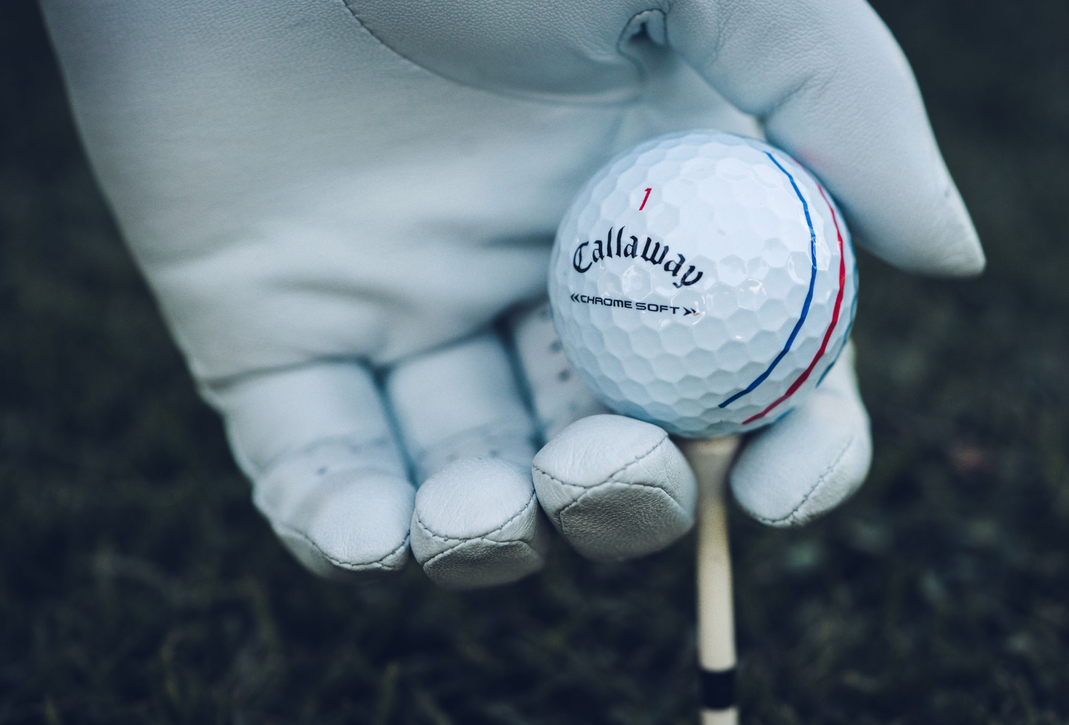 &lsquo;Chrome Soft Triple Track Golf Balls&rsquo;