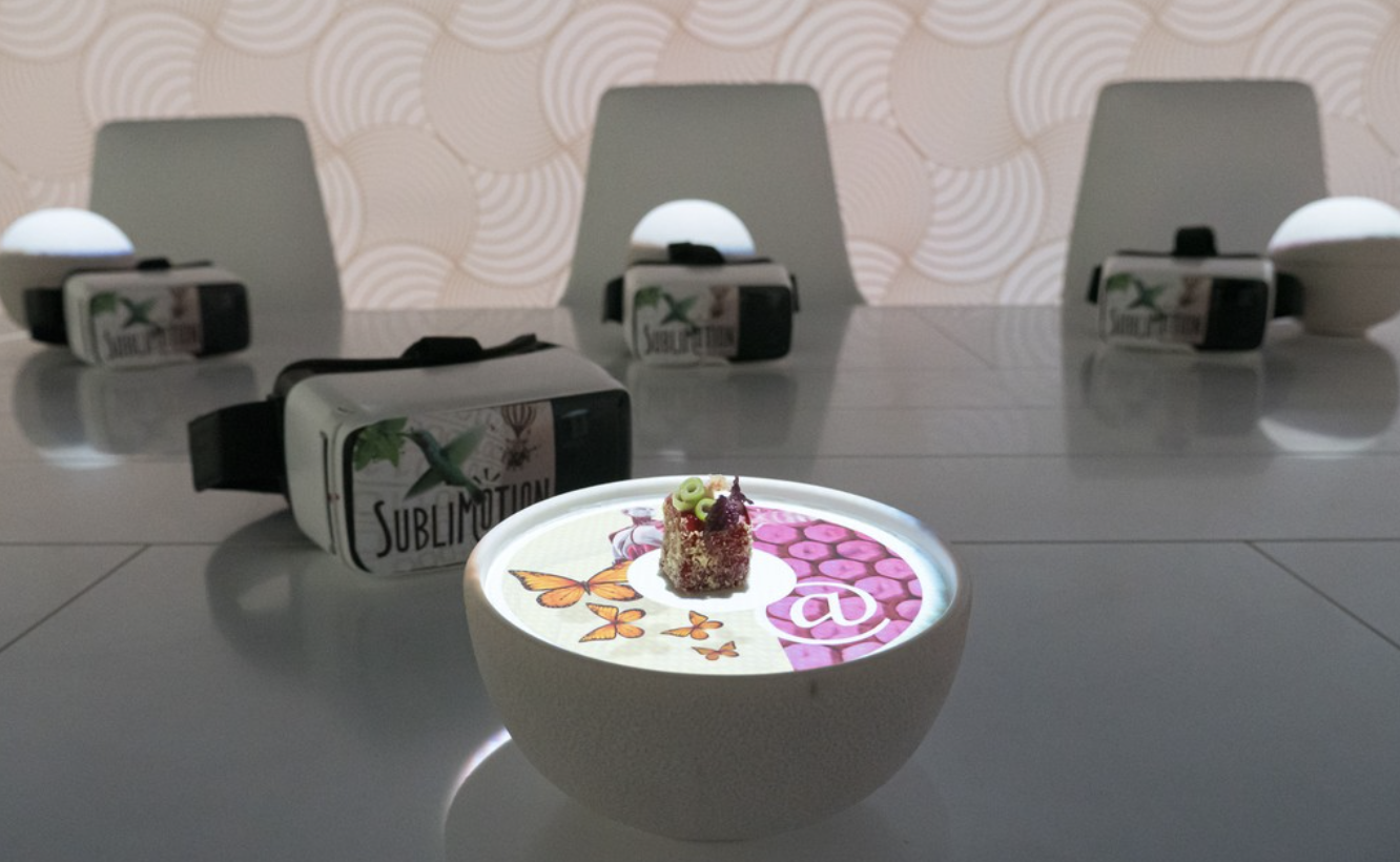 Gastronom&iacute;a realidad virtual