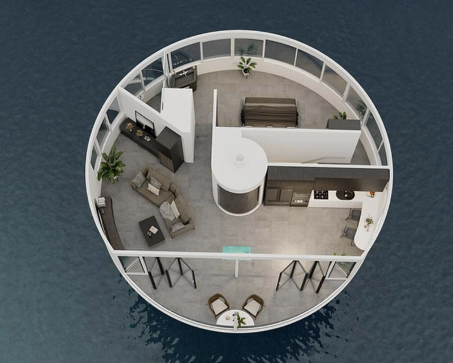 Hogar flotante