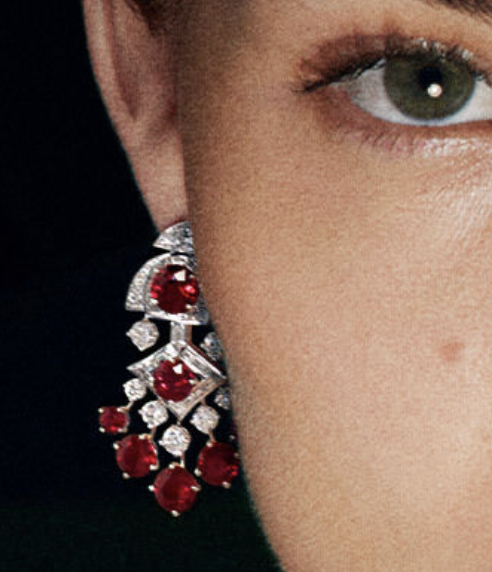 Joyas oro y rojo