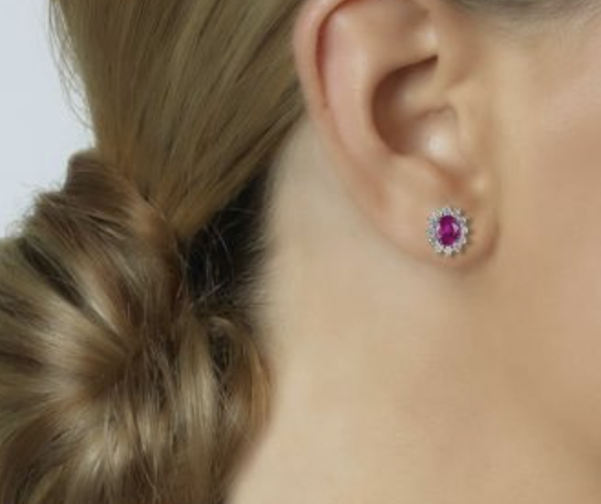 Joyas oro y rojo