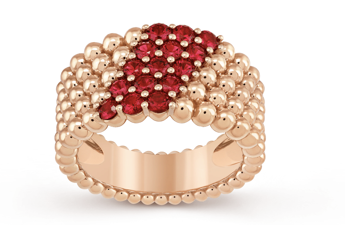 Joyas oro y rojo
