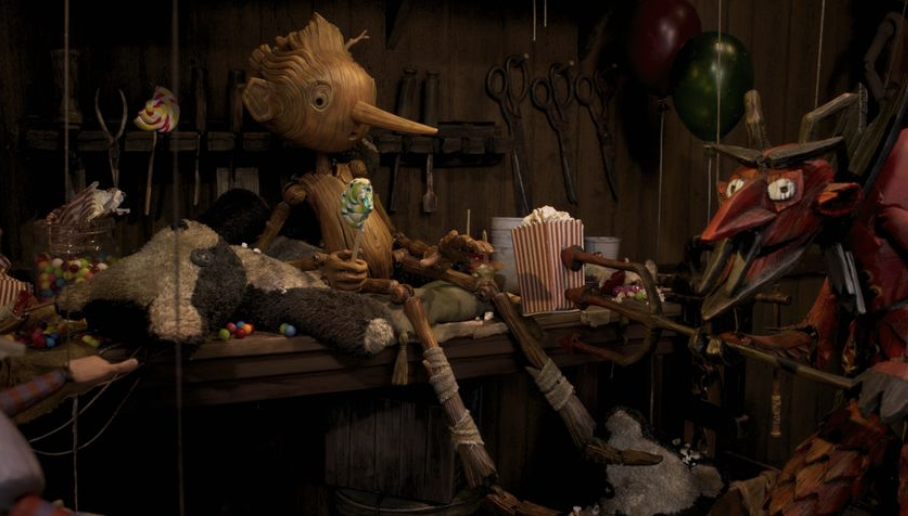 Pinocho de Guillermo del Toro