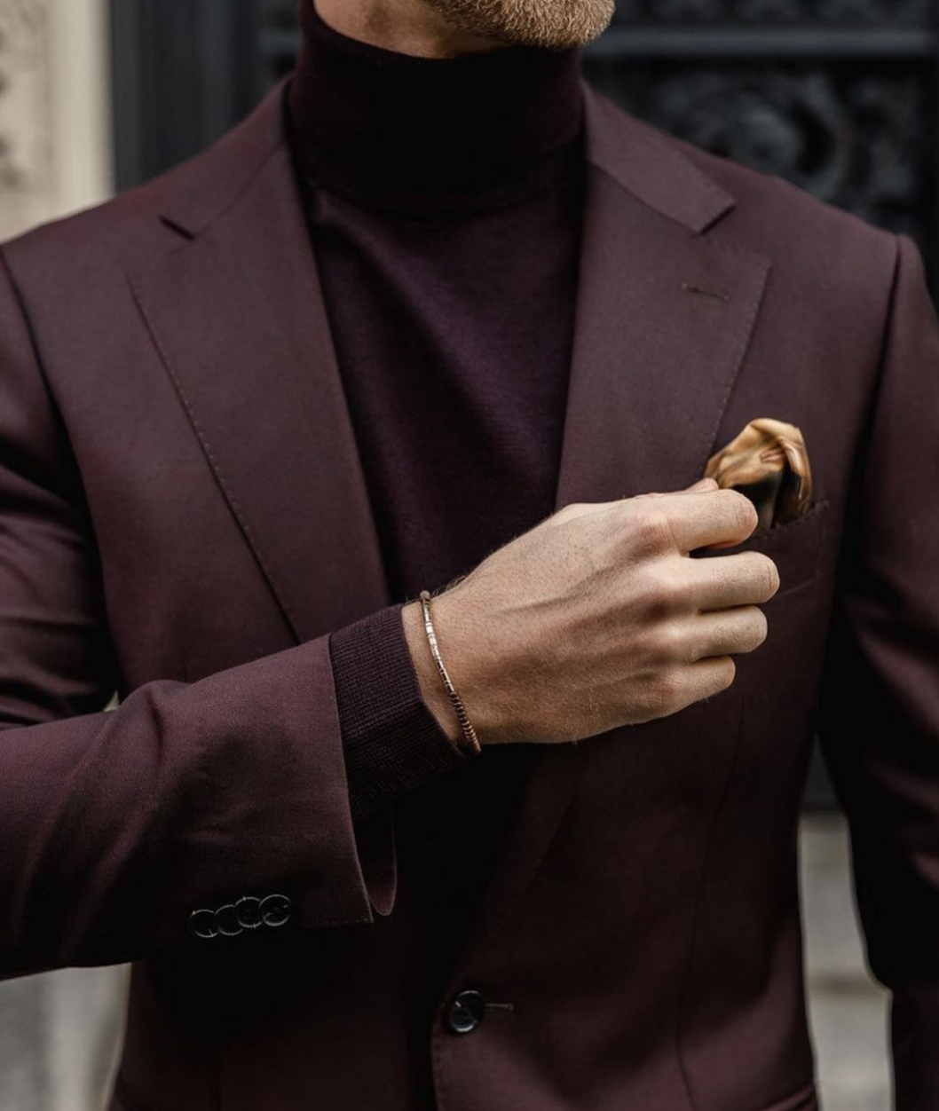 Jersey cuello vuelto hombre