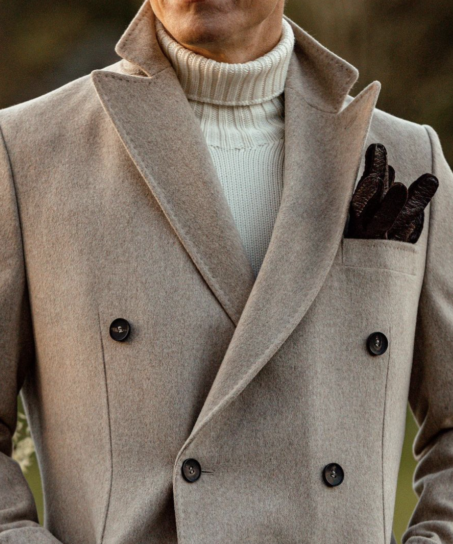 Jersey cuello vuelto hombre