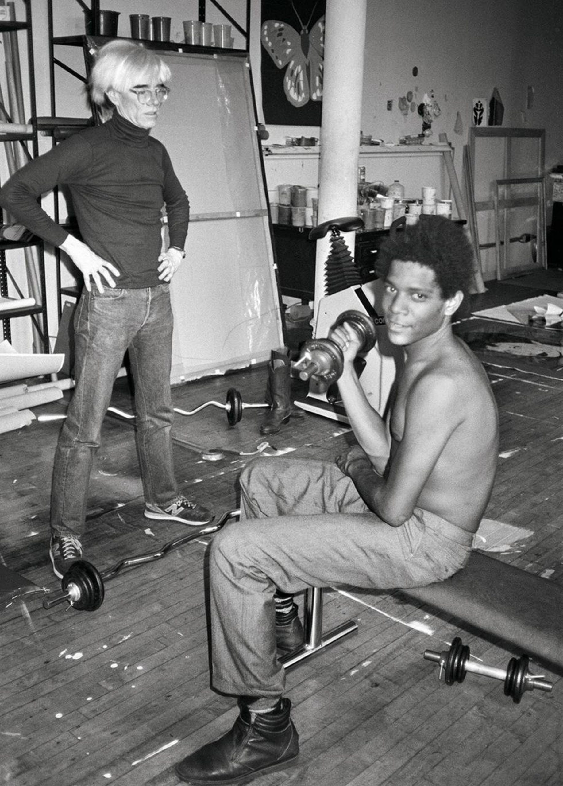 Andy Warhol y Jean-Michel Basquiat