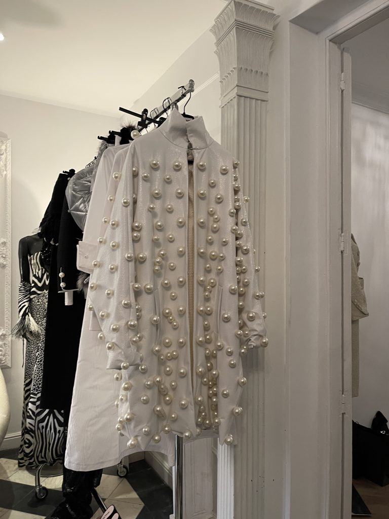 Ropa de fiesta dise&ntilde;ada por Malne