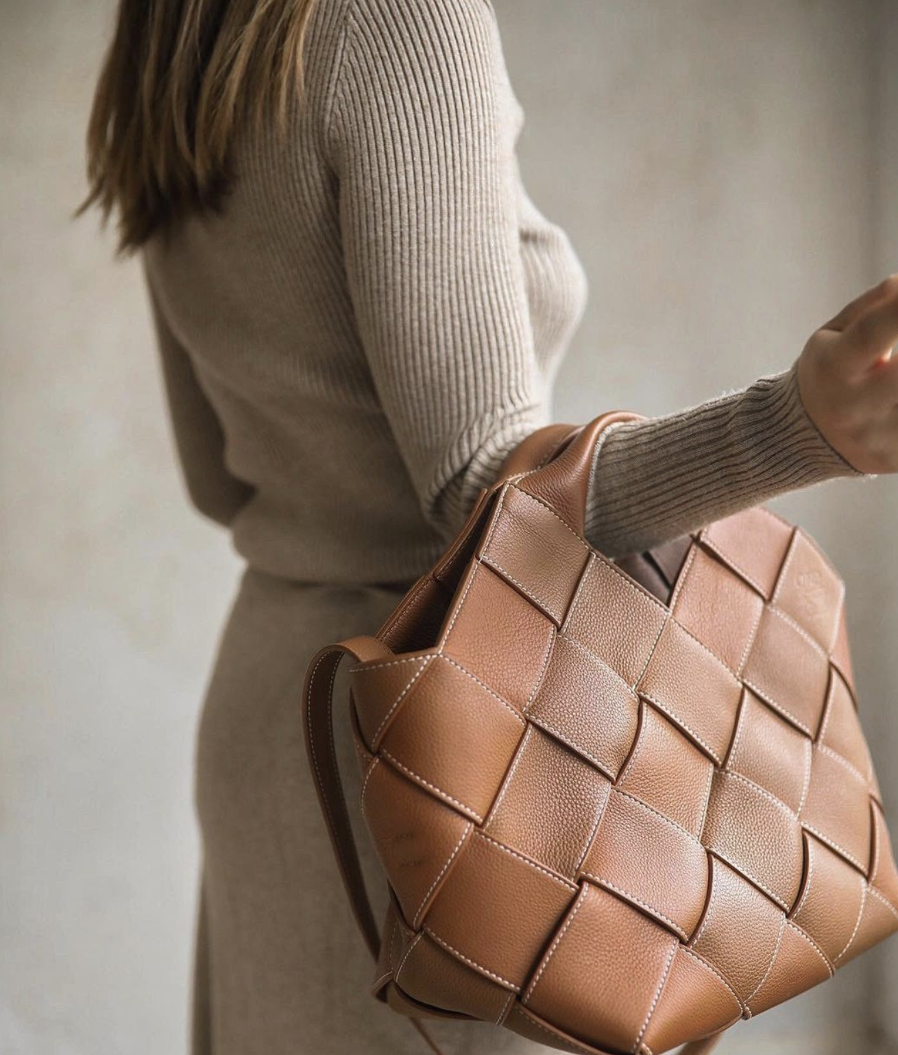 Look en color beige