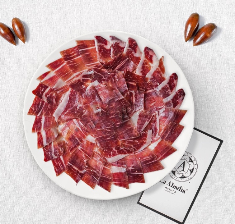 La Abadía Ibéricos_jamón cortado