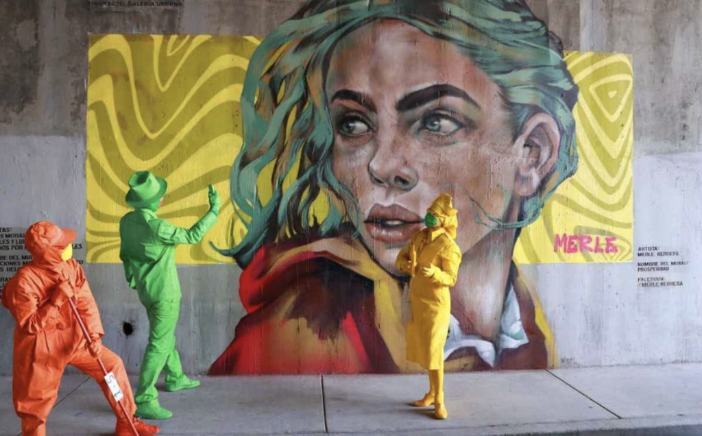 Arte urbano en San Miguel de Allende