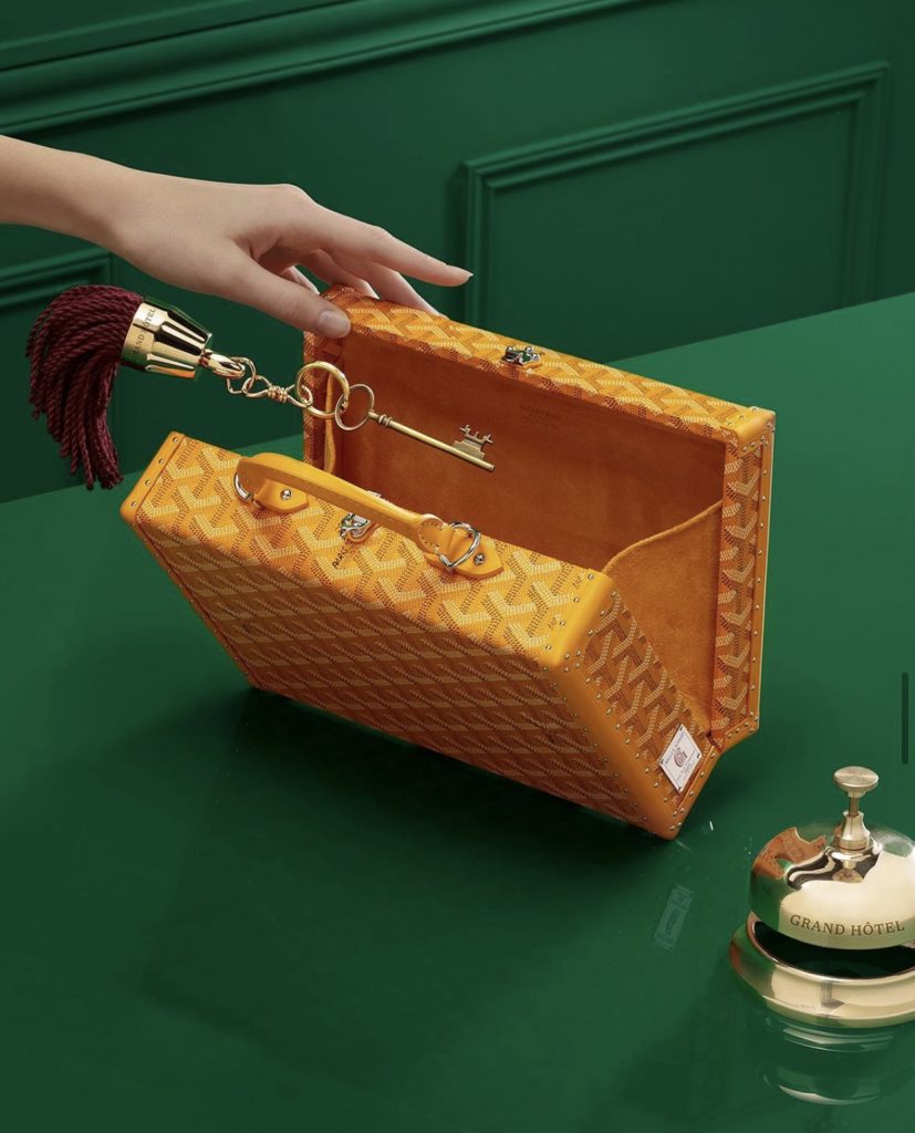 Bolso amarillo goyard