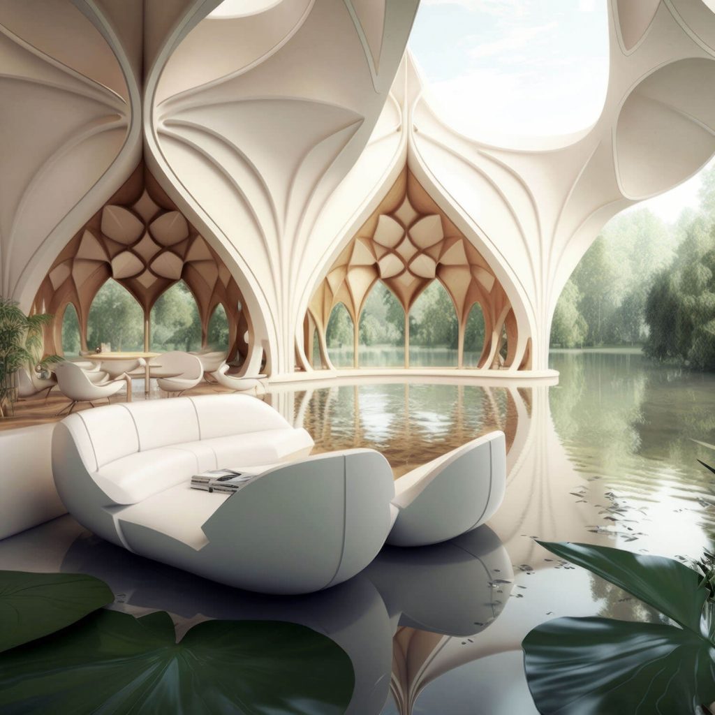 Proyecto de cabañas futuristas en Bali