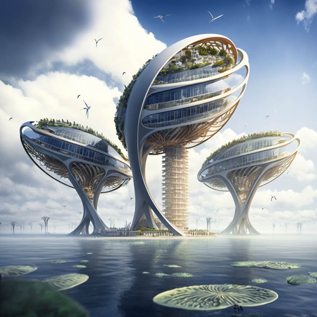 Uno de los proyectos de estadios flotantes Oceaniums