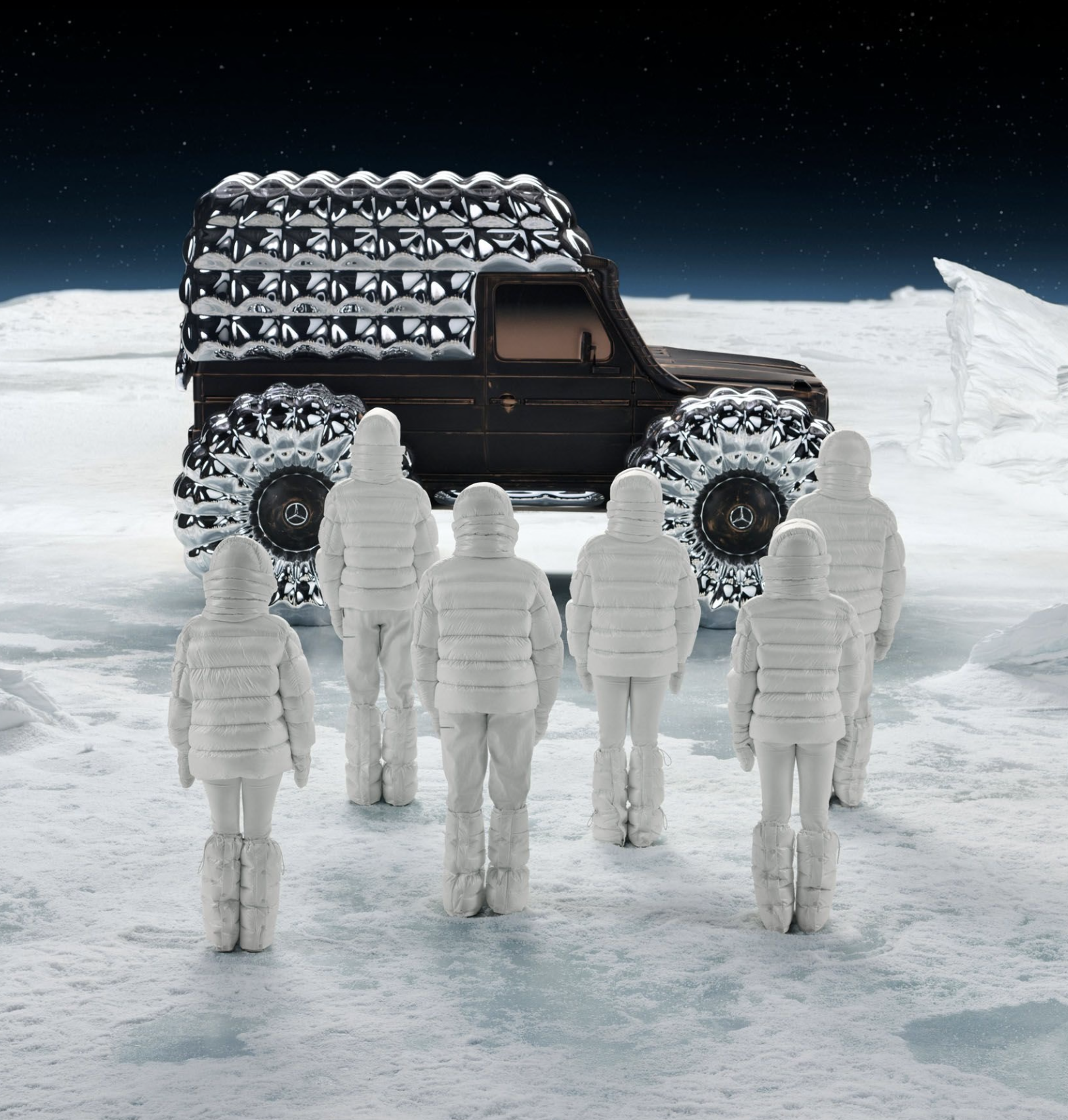 Mercedes x Moncler